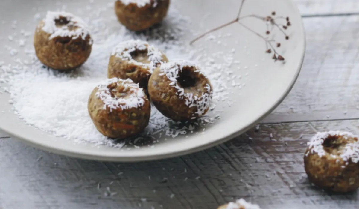 Carrot Cake Bliss Balls