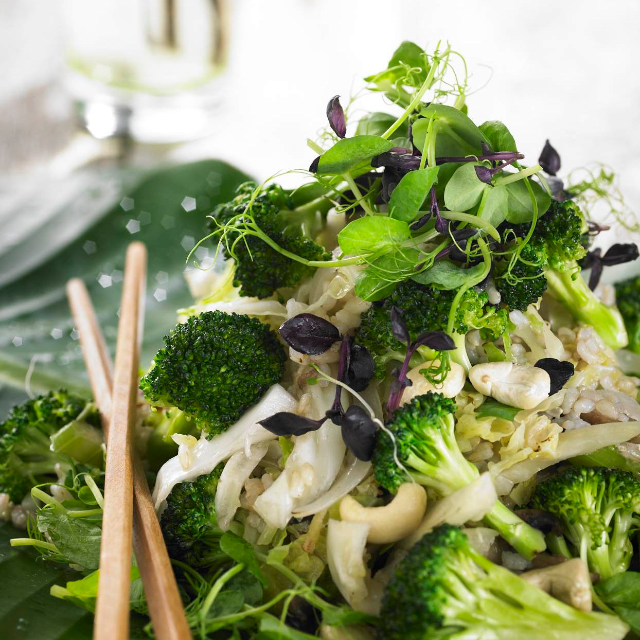 Ginger Cashew Vegetable Fried Rice
