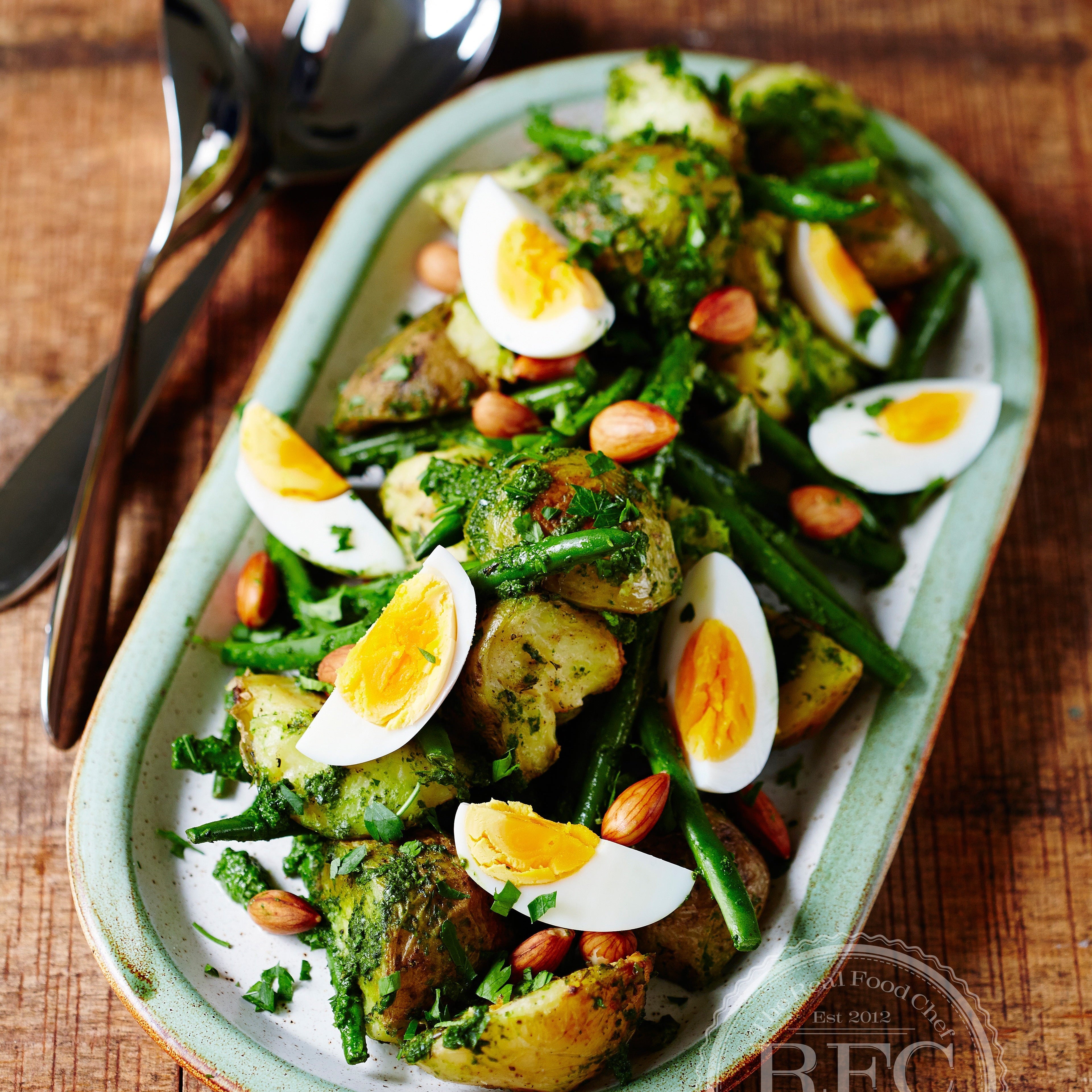 Warm Bean and Potato Salad